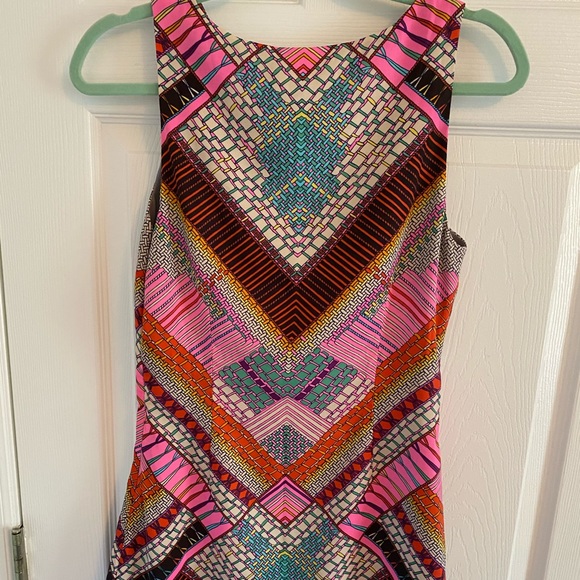 Mara Hoffman Mini Dress in Kasuri Pink - Picture 2 of 3